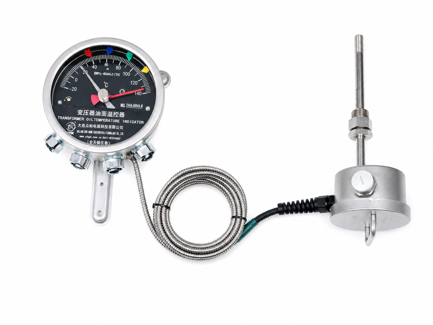 BWY2-804 / BWY2-806 Type II Transformer Oil Temperature Controller with BL-FC Sensor