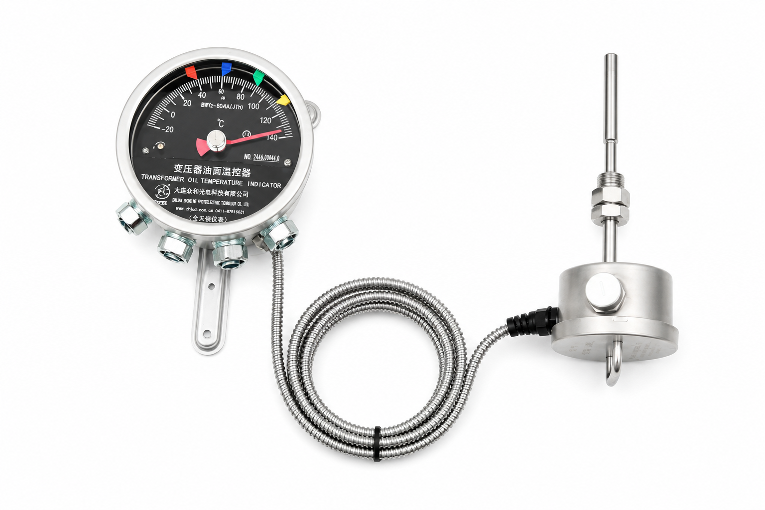BWR2-04 / BWR2-06 Type II Transformer Winding Temperature Controller with Pt100 and 4-20mA Output