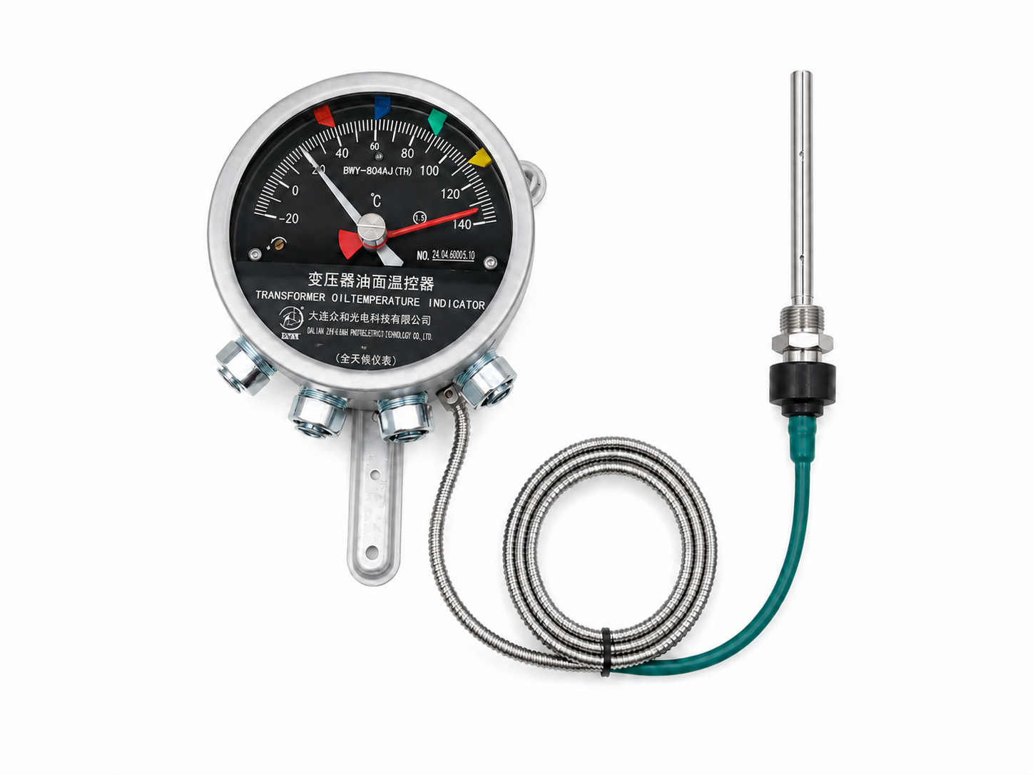 BWY2-804 / BWY2-806 Type II Transformer Oil Temperature Controller with Pt100 and 4-20mA Output